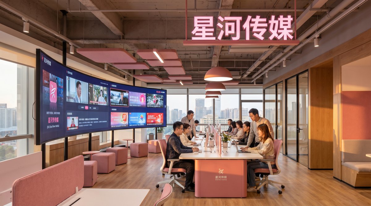 暗网传媒公司办公室